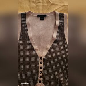 Lacoste Women's Cardigan - Black and Cream